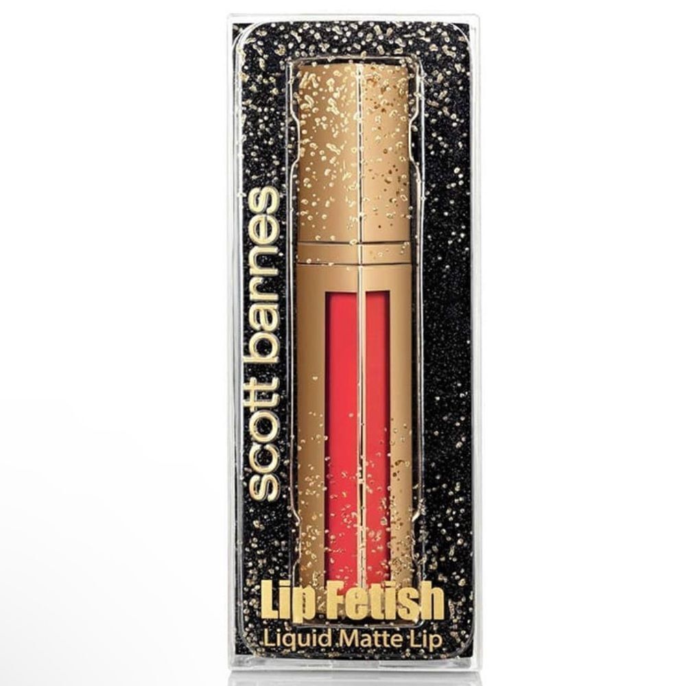 Scott Barnes Lip Fetish Liquid Matte Lip In Look At Me Full Size NIB